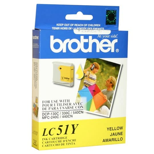 Cartucho De Tinta Brother Lc51y Yellow