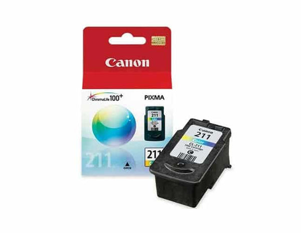 Cartucho De Tinta Canon Cl-211 Color Para Mp230, 250 (2976b017aa)