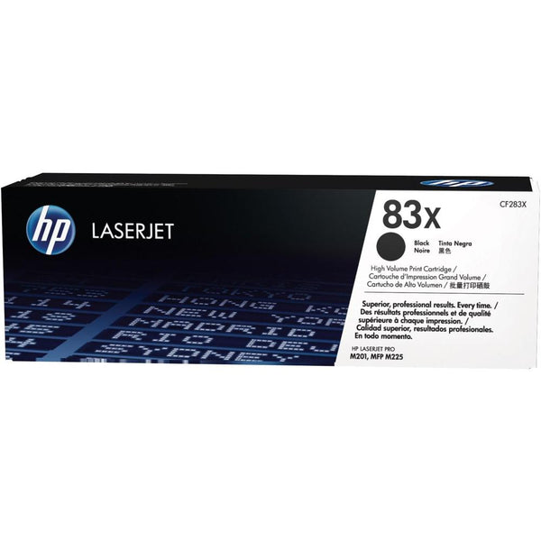 Cartucho De Toner Negro De Alto Rendimiento Hp 83x Laserjet Original (Cf283x)