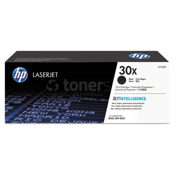 Cartucho De Toner Original Hp Laserjet 30x Negro De Alta Capacidad (Cf