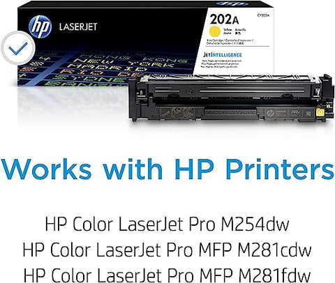 Cartucho De Toner Original Laserjet Hp 202a Amarillo (Cf502a)