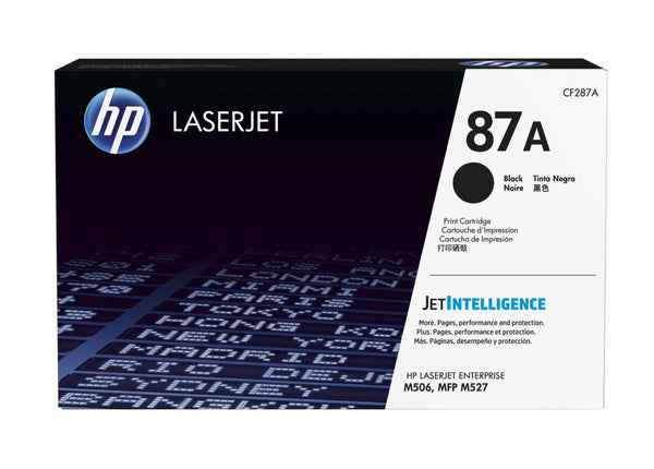 Cartucho De Toner Original Laserjet Hp 87a Negro (Cf287a)