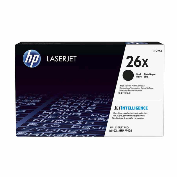 Cartucho Hp 26x Negro Alto Rendimiento Laserjet Pro M402, M426 (Cf226x)