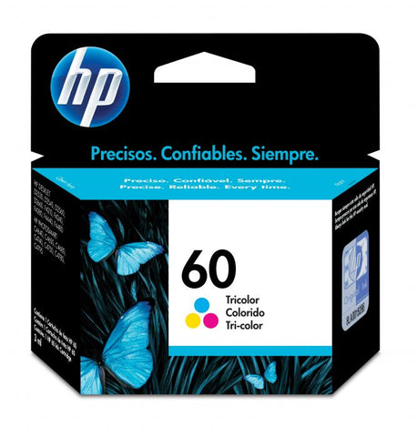 Cartucho Hp 60 Tricolor Para D1660, 2660 F4400 (Cc643wl)