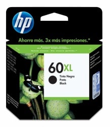 Cartucho Hp 60xl Negro Original (Cc641wl, Cc641wn)