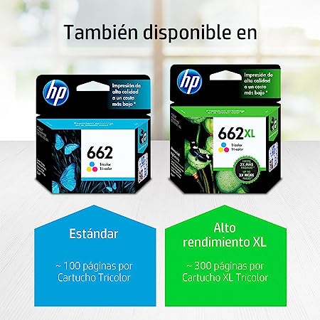 Cartucho Hp 662 Tricolor Para 2515, 1515 (Cz104al)