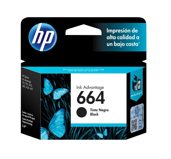 Cartucho Hp 664 Negro (F6v29al)