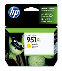 Cartucho Hp 951xl Amarillo Officejet Para 8600, K8600, 8600+, 8100 (Cn048al)