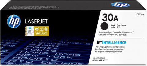 Cartucho Original De Toner Negro Hp 30a Laserjet (Cf230a)