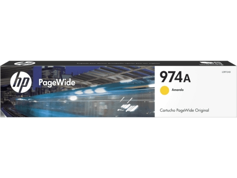 Cartucho Original Pagewide Hp 974a Amarillo (L0r93al)