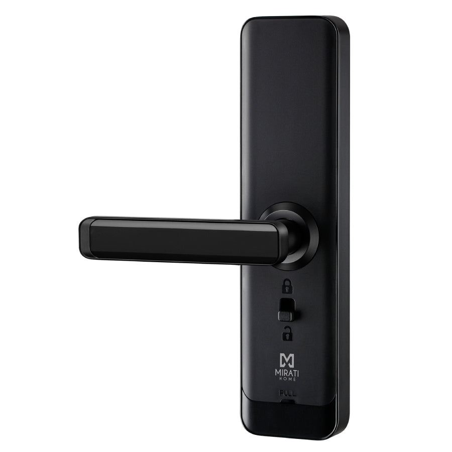 Cerradura Electronica Inteligente Mirati App 5 Mtodos De Apertura Aplicacin Mvil, Huella Digital, Codigo De Pin, Llave Fisica, Tarjeta Rf - Cerradura De Seguridad Negra