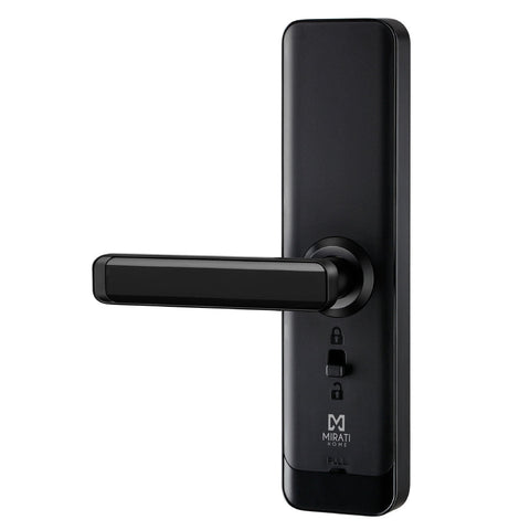Cerradura Electronica Inteligente Mirati App 5 Mtodos De Apertura Aplicacin Mvil, Huella Digital, Codigo De Pin, Llave Fisica, Tarjeta Rf - Cerradura De Seguridad Negra