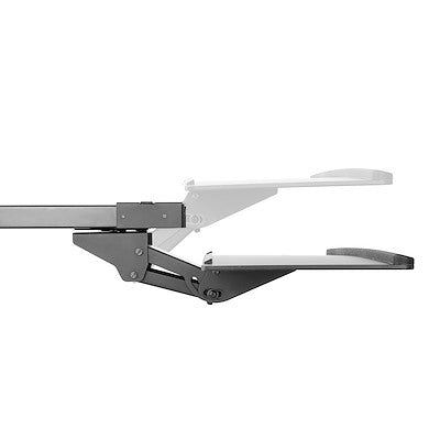 Charola ajustable para soporte de teclado - de instalación bajo el escritorio - de 67cm de ancho - startech.com mod. Kbtrayadj