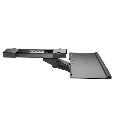 Charola ajustable para soporte de teclado - de instalación bajo el escritorio - de 67cm de ancho - startech.com mod. Kbtrayadj