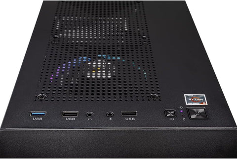 Computadora Gamer Ocelot Gaming CUBS. CPU AMD RYZEN 5 5600G 6 CORE 4.4 GHZ, 16 GB RAM DDR4, 500GB NVME Almacenamiento, WIFI, Windows de prueba