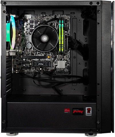 Computadora Gamer Ocelot Gaming CUBS PRO, CPU AMD RYZEN 7 5700G 8 CORE 4.6 GHZ, 16 GB DDR4 RAM, 1 TB NVME Almacenamiento, WIFI, Windows de prueba