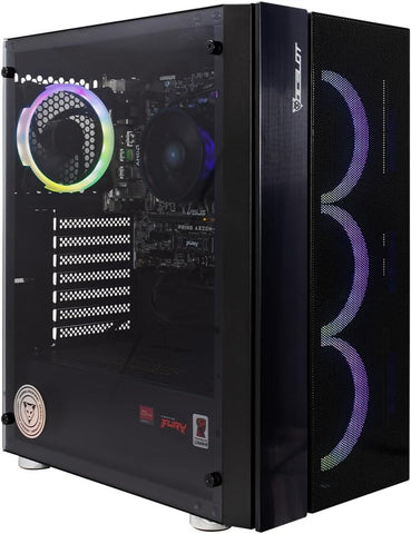 Computadora Gamer Ocelot Gaming CUBS PRO, CPU AMD RYZEN 7 5700G 8 CORE 4.6 GHZ, 16 GB DDR4 RAM, 1 TB NVME Almacenamiento, WIFI, Windows de prueba