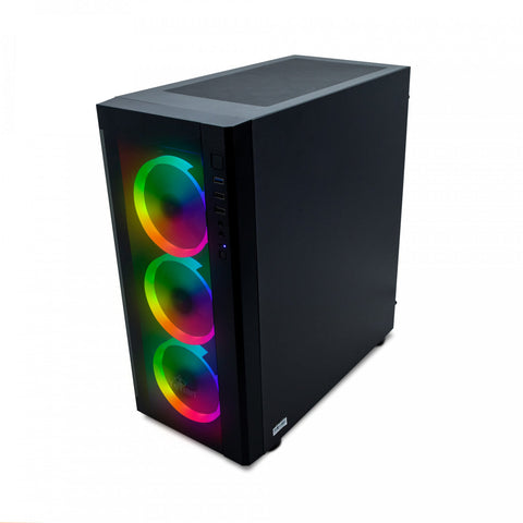 Computadora Gamer Yeyian Katana-X02 Intel 10700Kf, Ram 16Gbm, Ssd 1Tb, Rtx3070, Fuente 650W, Wi-Fi, Windows 10