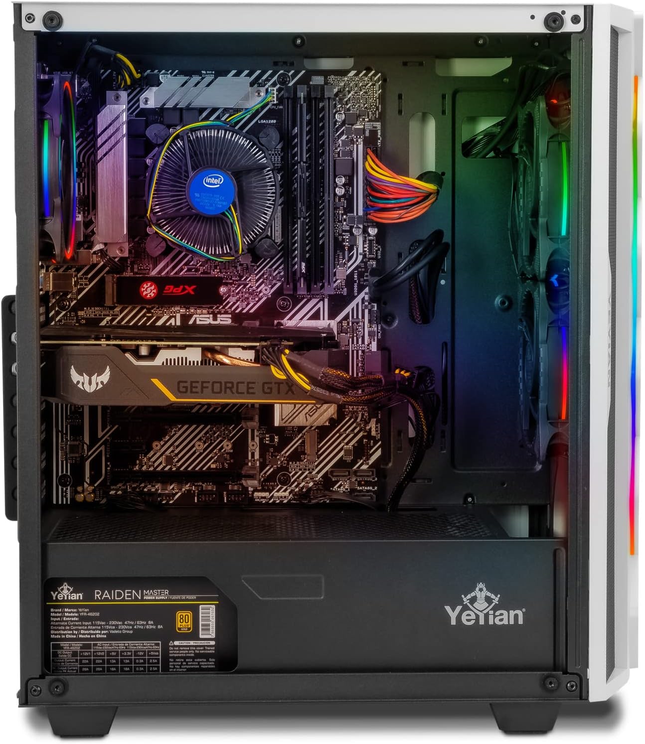 Computadora Gamer Yeyian Sai X11,  Intel I5,  Ram 8Gb Ddr4,  Gtx 1650,  Almacenamiento 512 Gb Nvme,  Windows 11 Home
