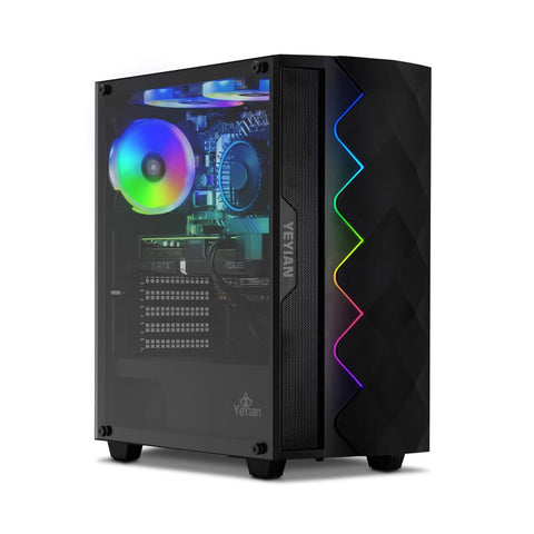 Computadora Gamer Yeyian Shoge 24Fob, Abyss, Intel I5, 16Gb Ram Ddr4,Rtx 4060, 1Tb, Windows 11H Trial