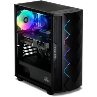 Computadora Gamer Yeyian Shoge 560Xb, Abyss, Ryzen 5, Ram 16Gb Ddr4, Tarjeta de Video Rtx 4060, 1Tb, Windows 11 Home Trial