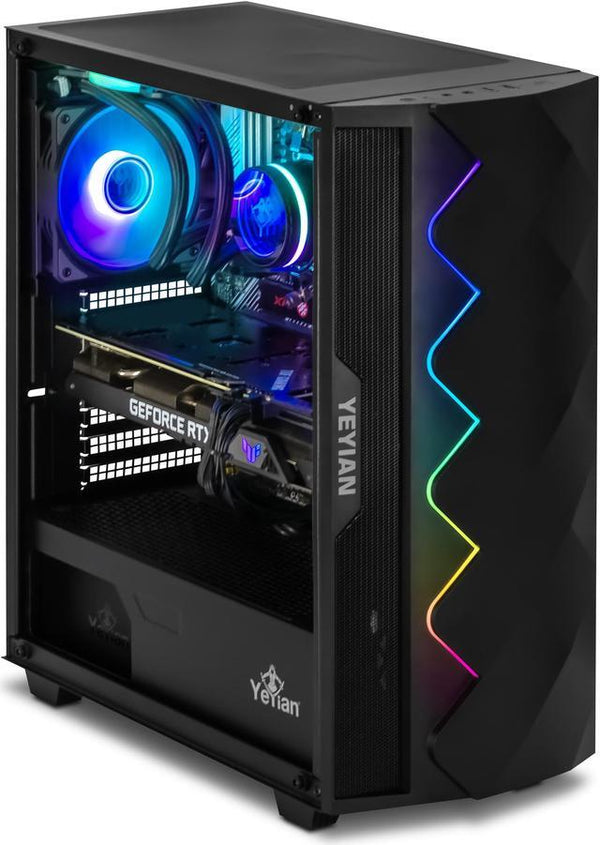 Computadora Gamer Yeyian Ypa-Sh560Xb-3701U Ryzen 5, Ram 16Gb Ddr4, Almacenamiento 1Tb Ssd, Tarjeta de Video Rtx 3070, Windows 11 Home