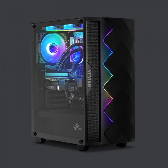 Computadora Gamer Yeyian Ypa-Sh560Xb-3701U Ryzen 5, Ram 16Gb Ddr4, Almacenamiento 1Tb Ssd, Tarjeta de Video Rtx 3070, Windows 11 Home