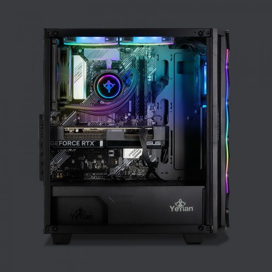 Computadora Gamer Yeyian Ypa-Sh560Xb-3701U Ryzen 5, Ram 16Gb Ddr4, Almacenamiento 1Tb Ssd, Tarjeta de Video Rtx 3070, Windows 11 Home