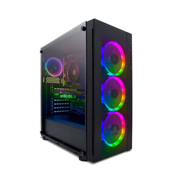 Computadora Gamer Yeyian Ypb-Kat-R01 Ryzen 5, Ram 16Gb Ddr4, Almacenamiento 1Tb Nvme, T de Video Rtx 3060 Ti, Windows 10 Home