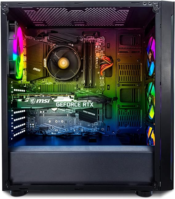 Computadora Gamer Yeyian Ypb-Kat-R01 Ryzen 5, Ram 16Gb Ddr4, Almacenamiento 1Tb Nvme, T de Video Rtx 3060 Ti, Windows 10 Home