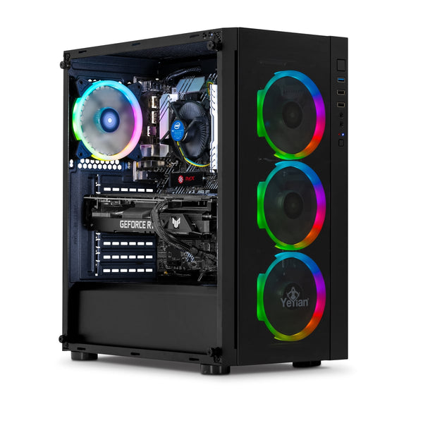 Computadora Gamer Yeyian Ypb-Kat-X12, Intel I5, Ram 16Gb, Almacenamiento 500Gb, Geforce Rtx 3060, Windows 11