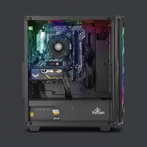 Computadora Gamer Yeyian Ypb-Sho-R02 Ryzen 5, Ram 8Gb Ddr 4, T. de Video Geforce Rtx 3050, Windows 10