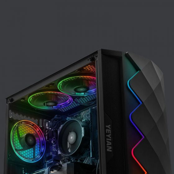 Computadora Gamer Yeyian Ypb-Sho-R02 Ryzen 5, Ram 8Gb Ddr 4, T. de Video Geforce Rtx 3050, Windows 10