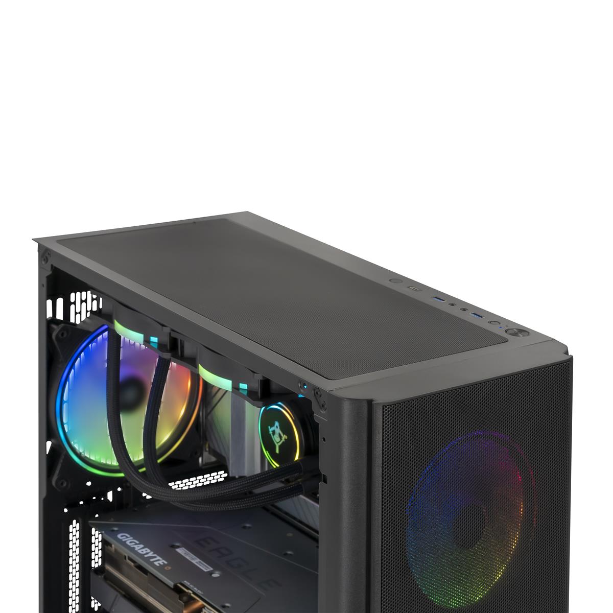 Computadora Gamer Yeyian Ypi-Odax13-03 Intel I7, Ram 32Gb Ddr5, Almacenamiento 1Tb+2Tb, Tarjeta de Video Rtx 4080, Windows 11 Home