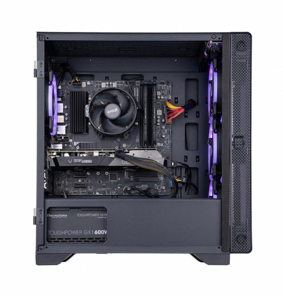 Computadora Gamer Zotac Mek Hero 5600X Rtx3060 12Gb Ram 500Gb Ssd M.2 1Tb Hdd