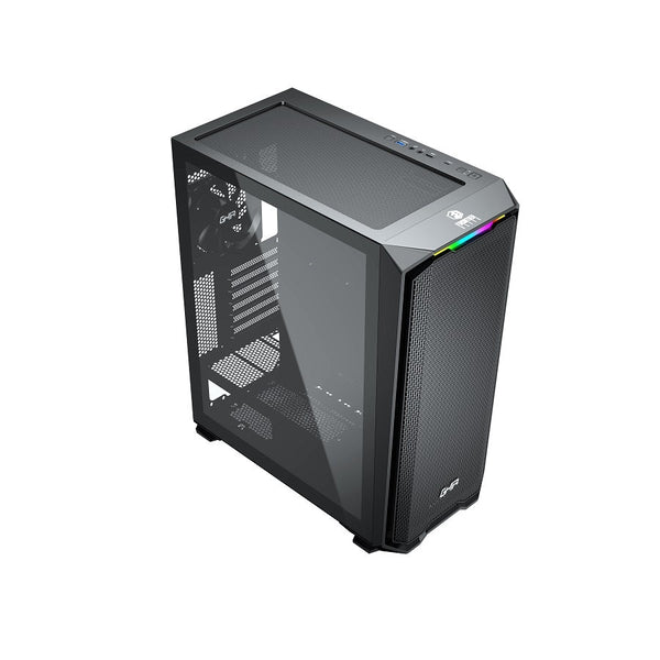 Computadora Ghia Frontier Elite 1.2,  Amd Ryzen 5 7600 Hexa Core Core 3.8 Ghz,  Enfriamiento Liquido,  16 Gb Ddr5,  Pcie 4.0 Nvme 500 Gb,  Wifi,  Bt,  Rtx 3050 8 Gb,  Sin Sistema