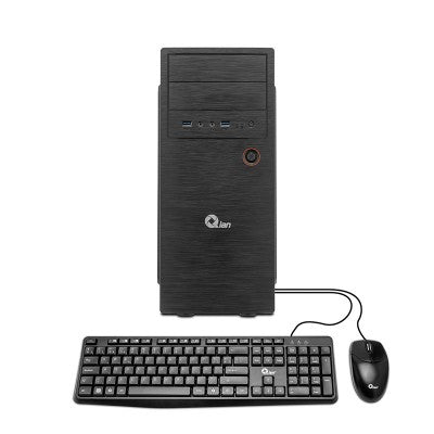 Computadora Qian Mat01, Amd Ryzen 5, Ram 8gb Ddr4, 240gb Ssd, Windows 11 Home Con Teclado Y Mouse