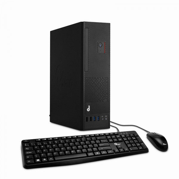 Computadora QIAN OPC Slim 02 Black – Intel Core I5-10400 – 8GB – 480GB SSD – Windows 11 Home – QPI-OPC-02B