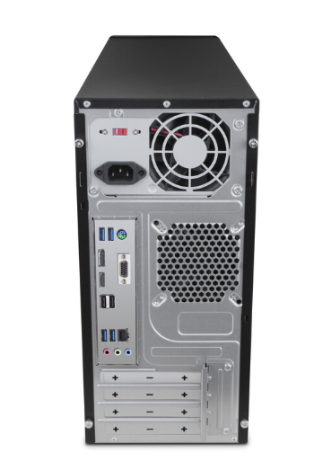 Computadora Qian Ryz 5 5600G/Amd A520/16Gb Ddr4/512Gb Nvme/Windows 11  Pro T +T/M
