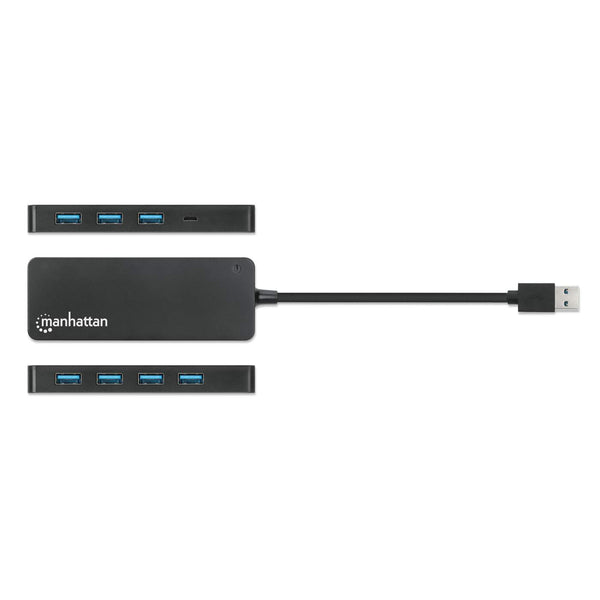 Concentrador Hub 7 Puertos Usb V3.2 Manhattan 5gbps 168403