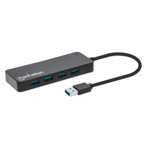 Concentrador Hub 7 Puertos Usb V3.2 Manhattan 5gbps 168403
