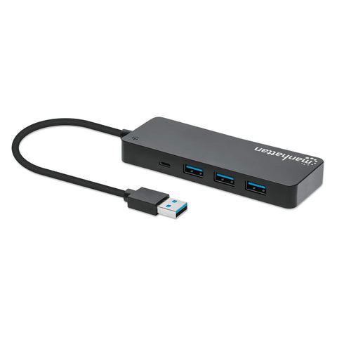 Concentrador Hub 7 Puertos Usb V3.2 Manhattan 5gbps 168403