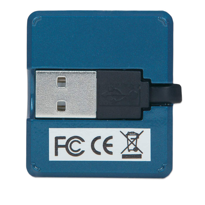 Concentrador Hub Manhattan Usb V2.0 4 Puertos Micro 160605