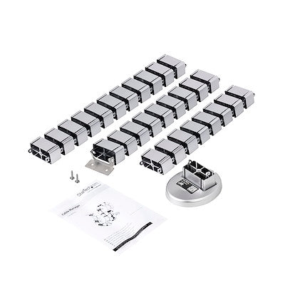 Conducto Flexible Para Administración De Cableado Con Placa De Base Lastrada - Startech.Com Modelo Cmvbmod