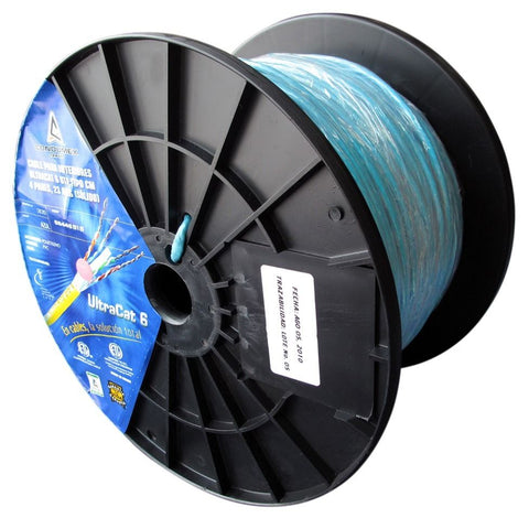 Cable Utp Cat6 Condumex  Ultracat 4pares Cal 23 Awg Azul 305m (66446815)