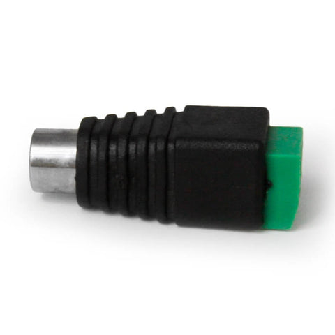 Conector Qian Qay-60305 Cat5-Cat6 Utp Audio, Rca Hembra, Video, Para Cctv