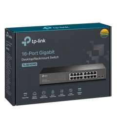 Conmutador Inteligente Sencillo Gbit De 16Ptos/Tl-Sg1016De Tp-Link