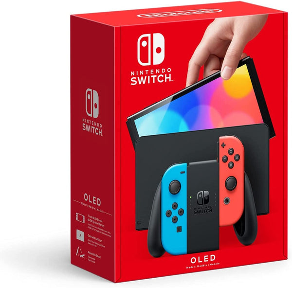 Consola Nintendo Switch Oled Neon Standard Edition Hegskabaa