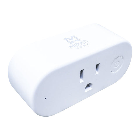 Contacto inteligente mci2 mirati home. Smart plug, wi-fi 2.4ghz, función timer, compatible con alexa y google assistant. Capacidad de potencia 1100w