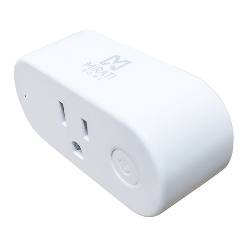 Contacto inteligente mci2 mirati home. Smart plug, wi-fi 2.4ghz, función timer, compatible con alexa y google assistant. Capacidad de potencia 1100w
